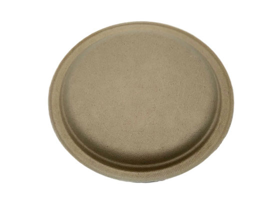 Eco Friendly 6 Inch 50pcs/Bag Sugarcane Fiber Plates