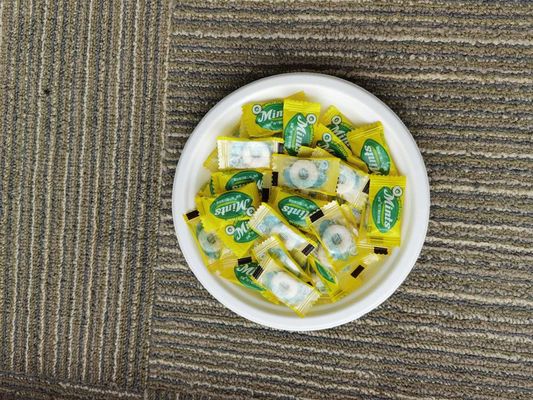 6 Inch 6g Disposable Bagasse Bio Food Packaging