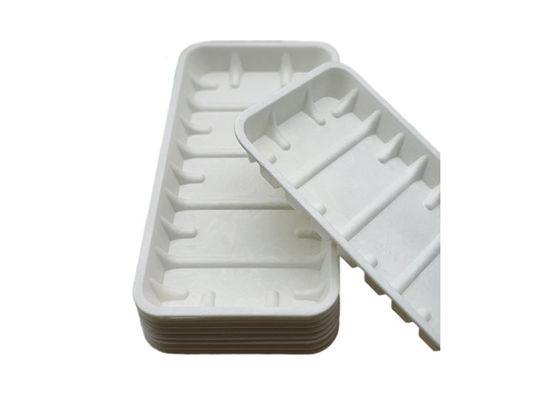 Heat Resistant Square  22g 24×13×2cm Corn Starch Plates