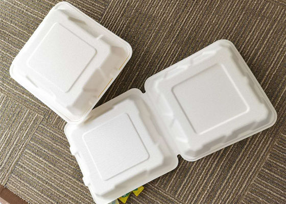 9 Inch Heavy Duty Biodegradable Takeout Containers