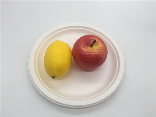 6 Inch  Microwavable Party Bagasse Disposable Plates