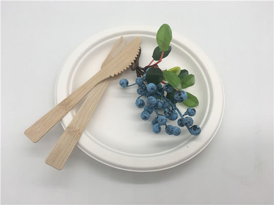 6 Inch  Microwavable Party Bagasse Disposable Plates