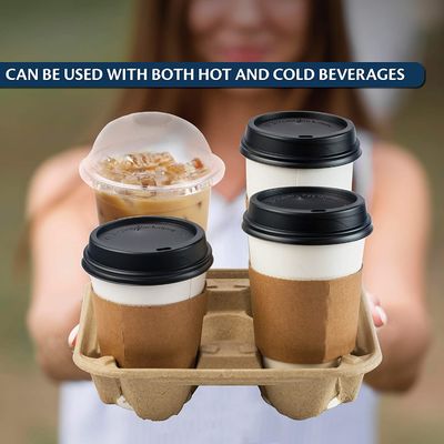 Biodegradable Disposable 8 - 32oz Cardboard Cup Holders