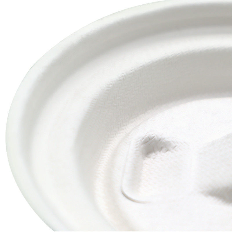 80mm 90mm Disposable Sugarcane Fiber Bubble Tea Cup Lids